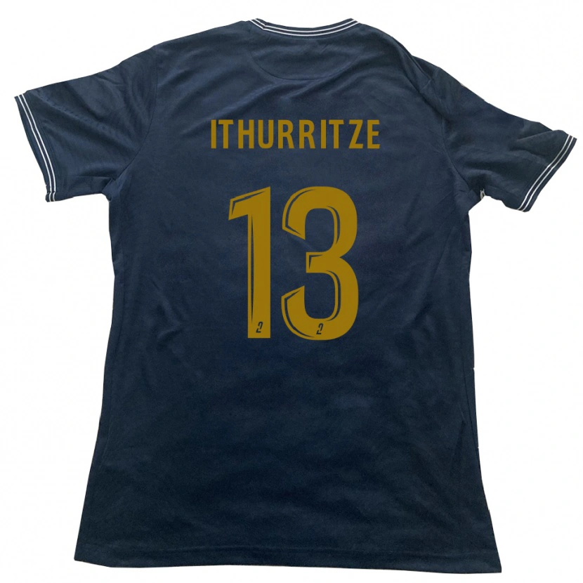 Danxen Dames Noah Ithurritze #13 Marine Goud Uitshirt Uittenue 2025/26 T-Shirt België