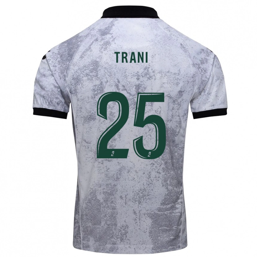 Danxen Dames Guillaume Trani #25 Wit Zwart Uitshirt Uittenue 2025/26 T-Shirt België
