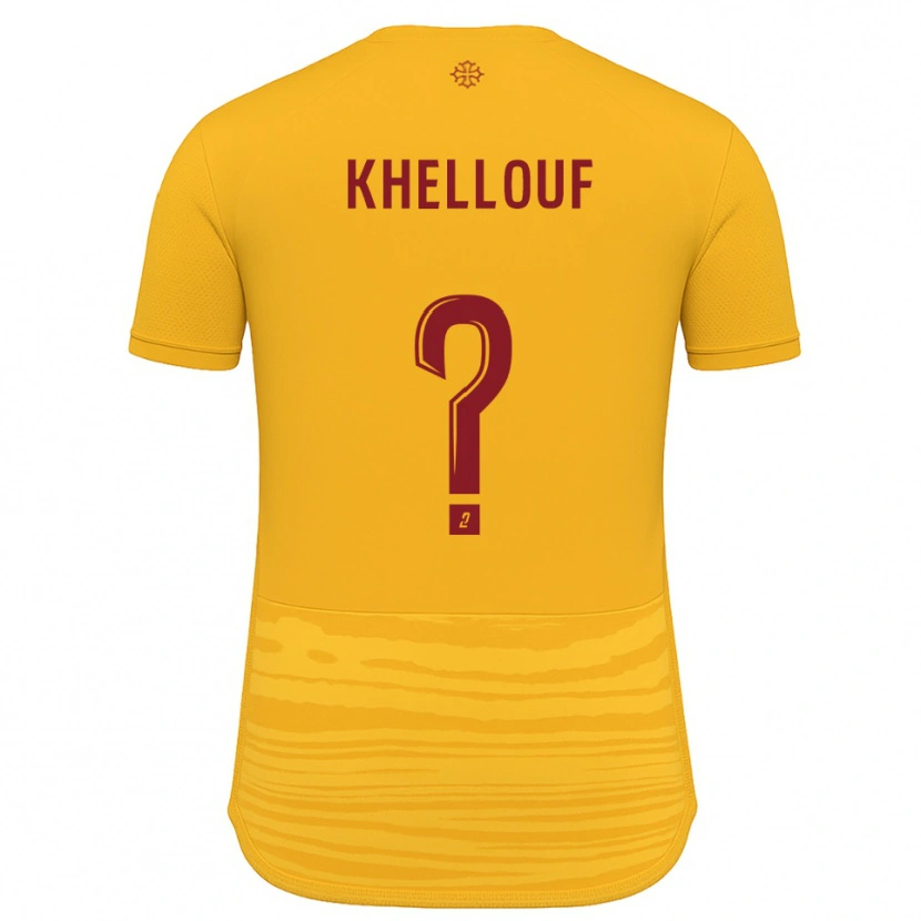 Danxen Dames Ilyann Khellouf #0 Oranje Bourgondisch Uitshirt Uittenue 2025/26 T-Shirt België