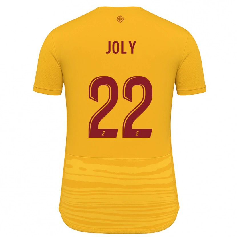 Danxen Dames Octave Joly #22 Oranje Bourgondisch Uitshirt Uittenue 2025/26 T-Shirt België