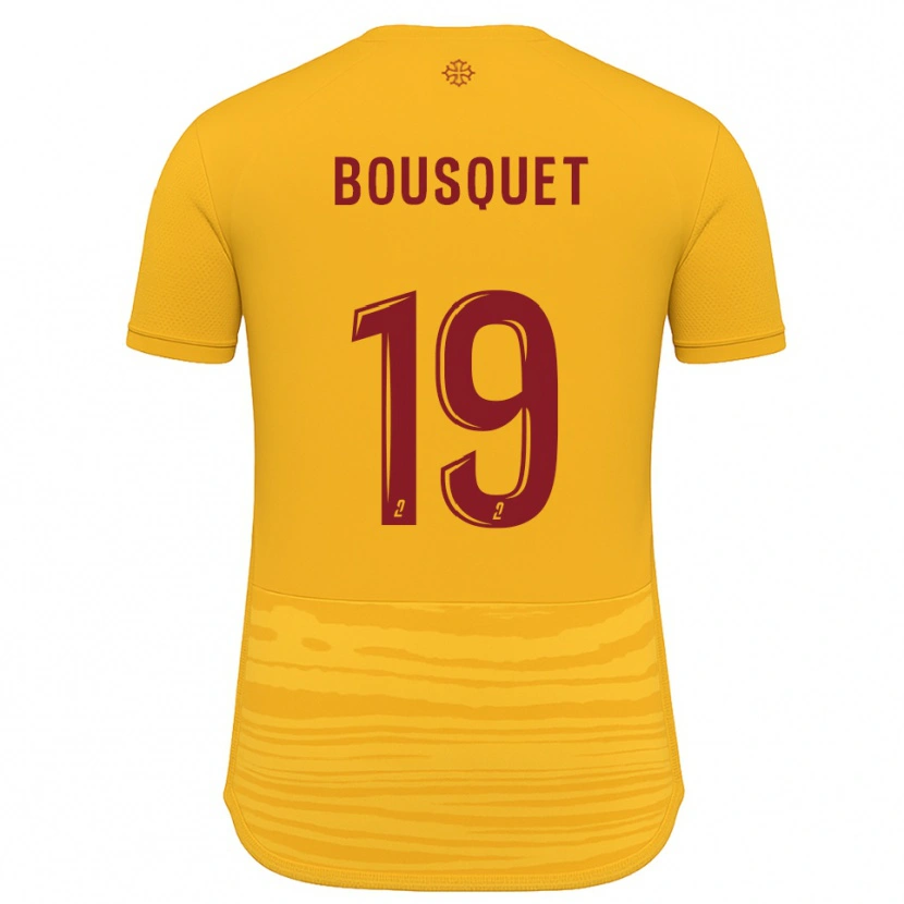 Danxen Dames Marie Bousquet #19 Oranje Bourgondisch Uitshirt Uittenue 2025/26 T-Shirt België