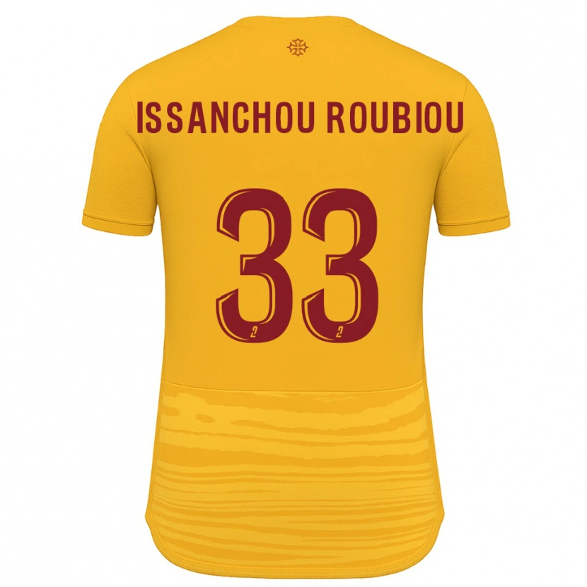 Danxen Dames Corentin Issanchou Roubiou #33 Oranje Bourgondisch Uitshirt Uittenue 2025/26 T-Shirt België