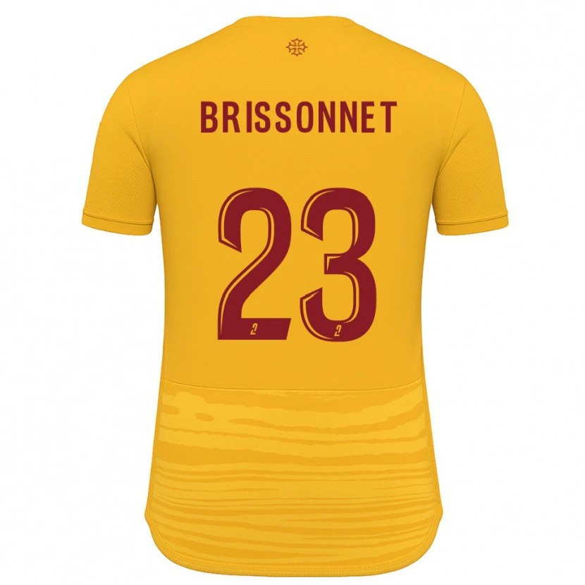 Danxen Dames Tiphaine Brissonnet #23 Oranje Bourgondisch Uitshirt Uittenue 2025/26 T-Shirt België