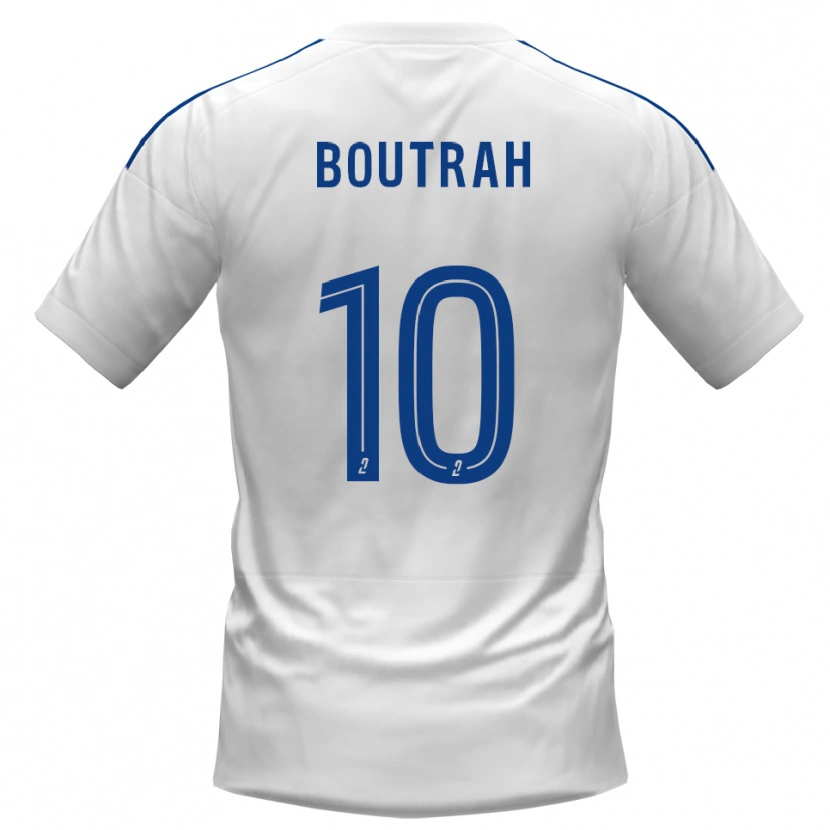 Danxen Dames Amine Boutrah #10 Wit Blauw Uitshirt Uittenue 2025/26 T-Shirt België