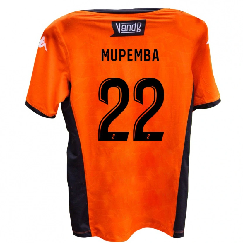 Danxen Dames Noa Mupemba #22 Wit Zwart Uitshirt Uittenue 2025/26 T-Shirt België