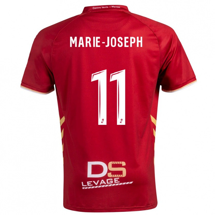 Danxen Dames Thomas Marie-Joseph #11 Bourgondisch Goud Uitshirt Uittenue 2025/26 T-Shirt België
