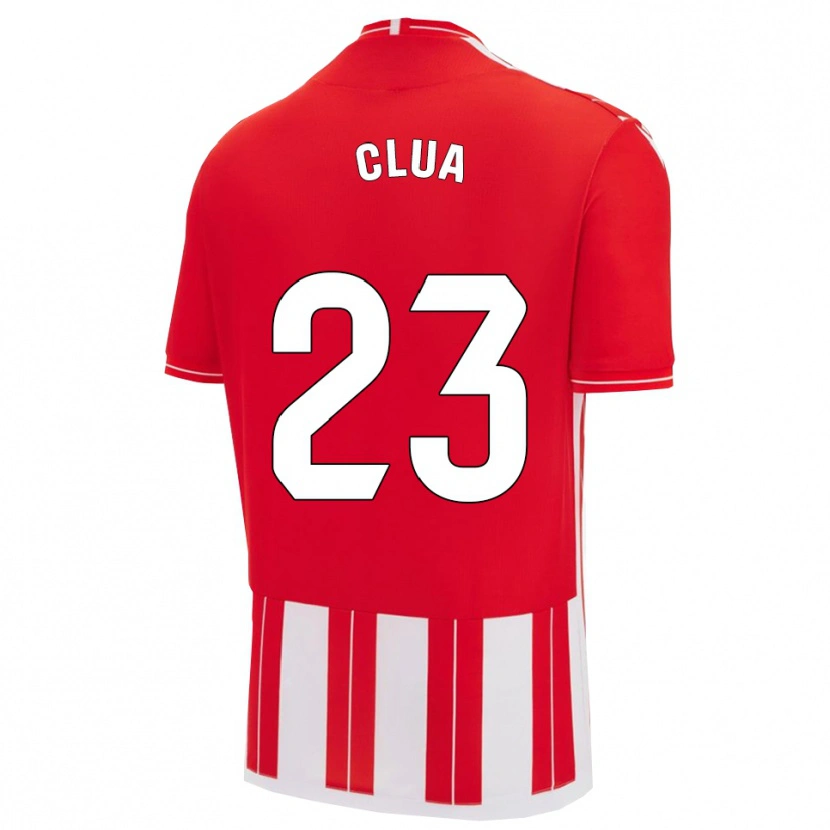 Danxen Kinderen Selvi Clua #23 Rood Wit Thuisshirt Thuistenue 2025/26 T-Shirt België