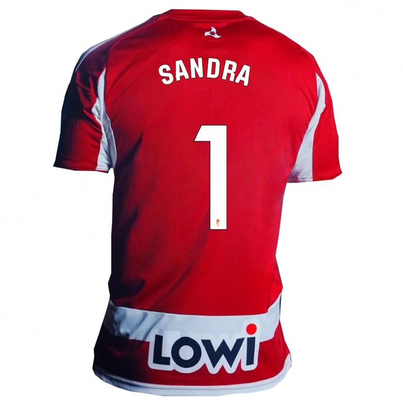 Danxen Kinderen Sandra #1 Rood Wit Thuisshirt Thuistenue 2025/26 T-Shirt België