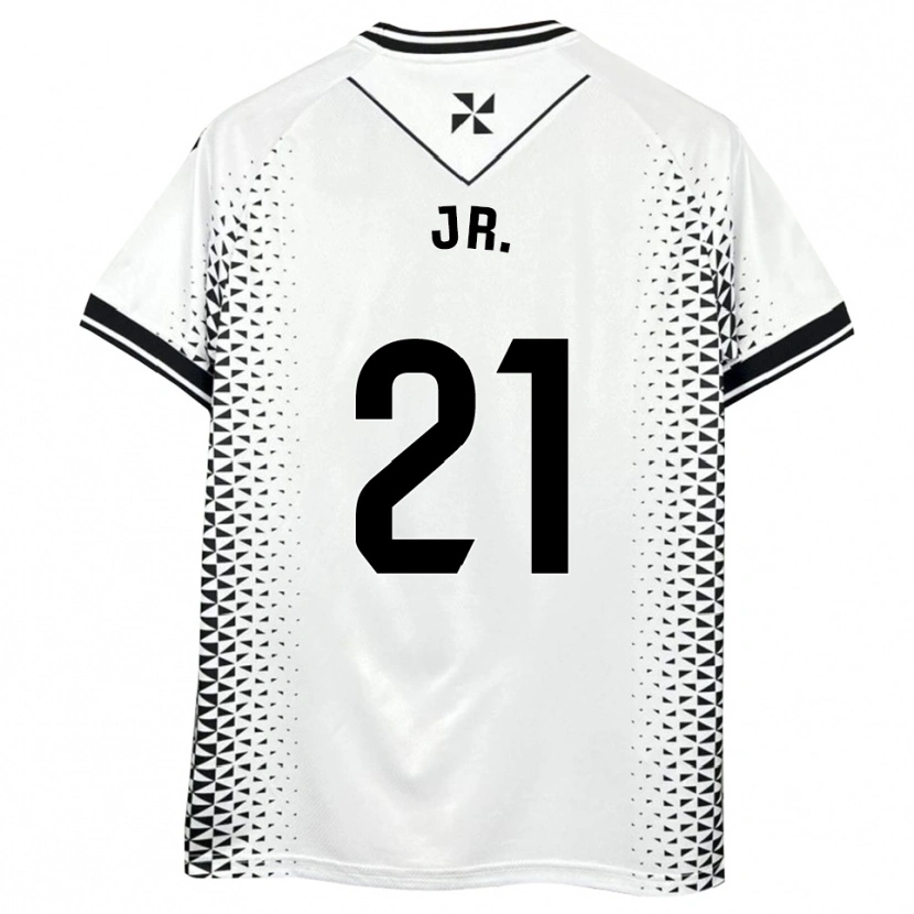 Danxen Kinderen Douglas Jr. #21 Wit Zwart Thuisshirt Thuistenue 2025/26 T-Shirt België