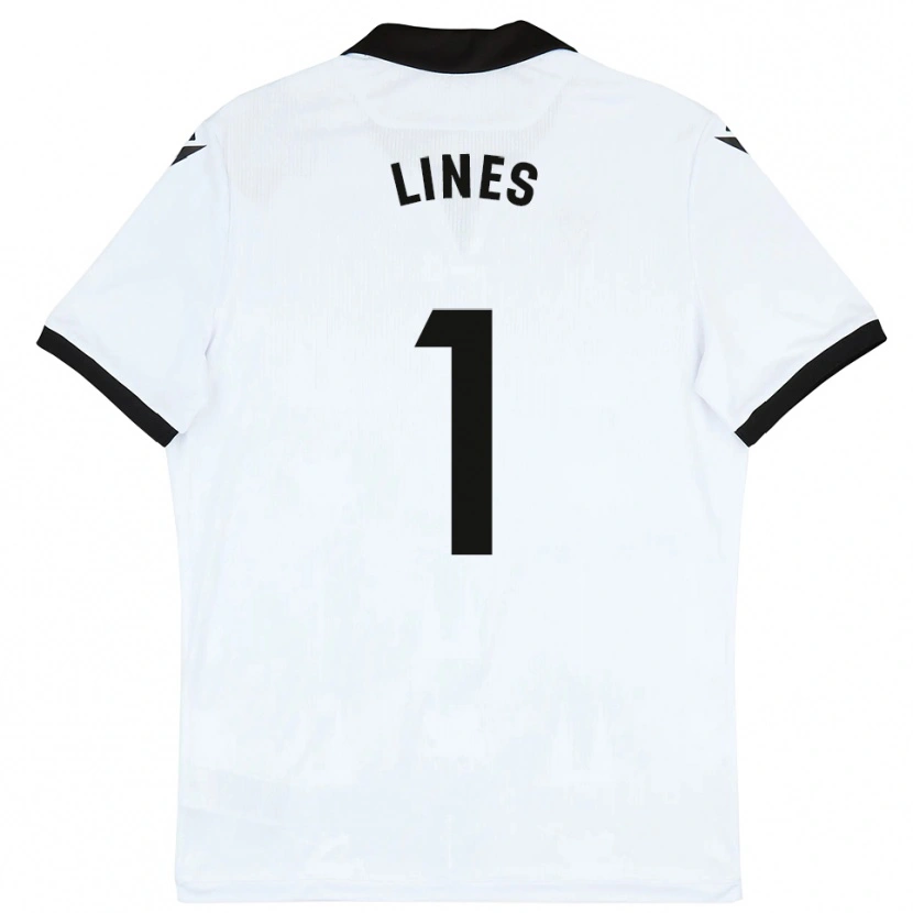 Danxen Kinderen Laura Inés Aguilar #1 Wit Zwart Thuisshirt Thuistenue 2025/26 T-Shirt België