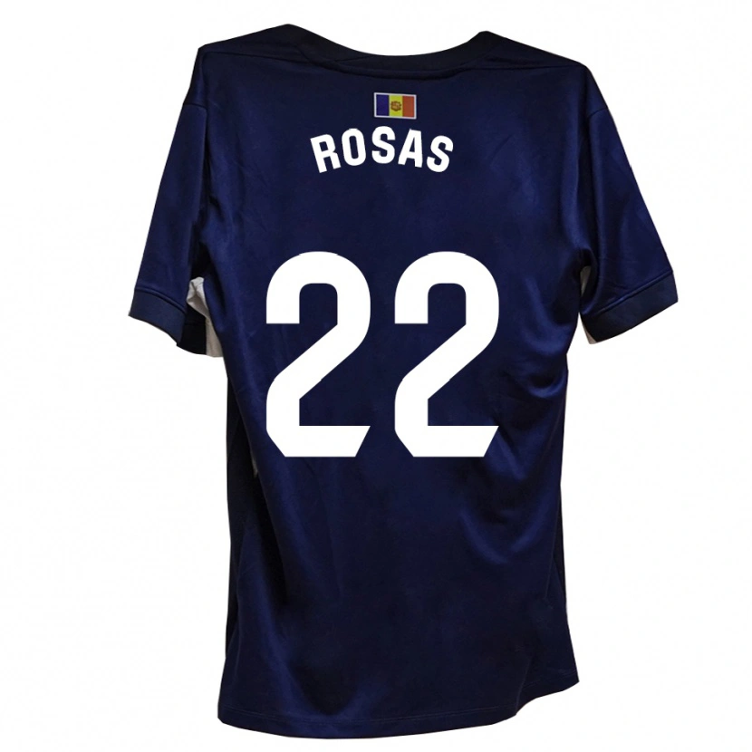 Danxen Kinderen Berto Rosas #22 Marineblauw Wit Thuisshirt Thuistenue 2025/26 T-Shirt België