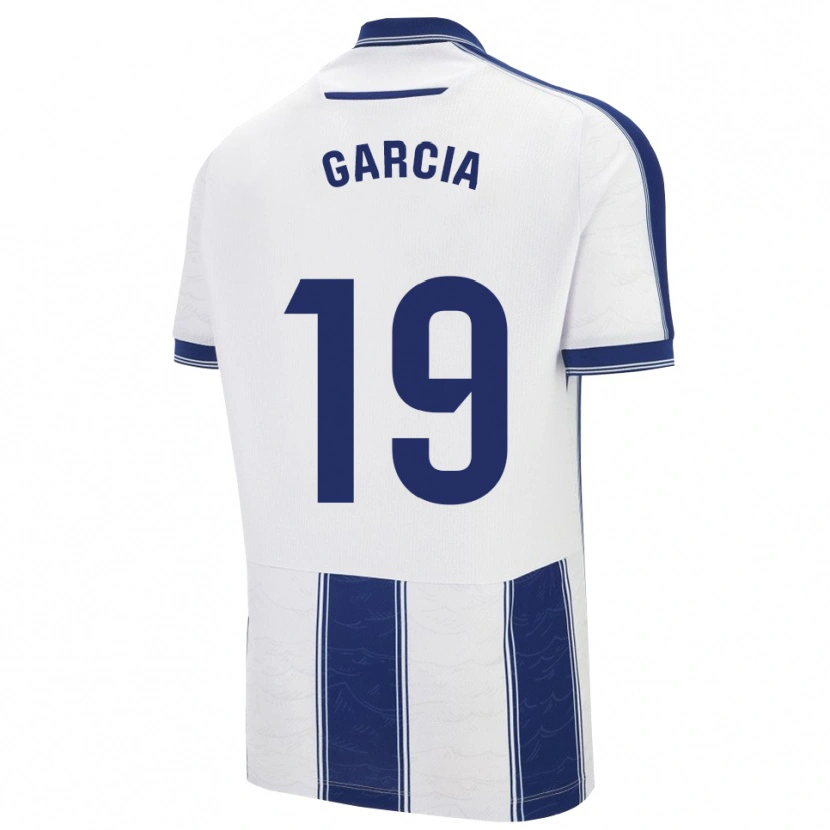 Danxen Kinderen Dani García #19 Marineblauw Wit Uitshirt Uittenue 2025/26 T-Shirt België