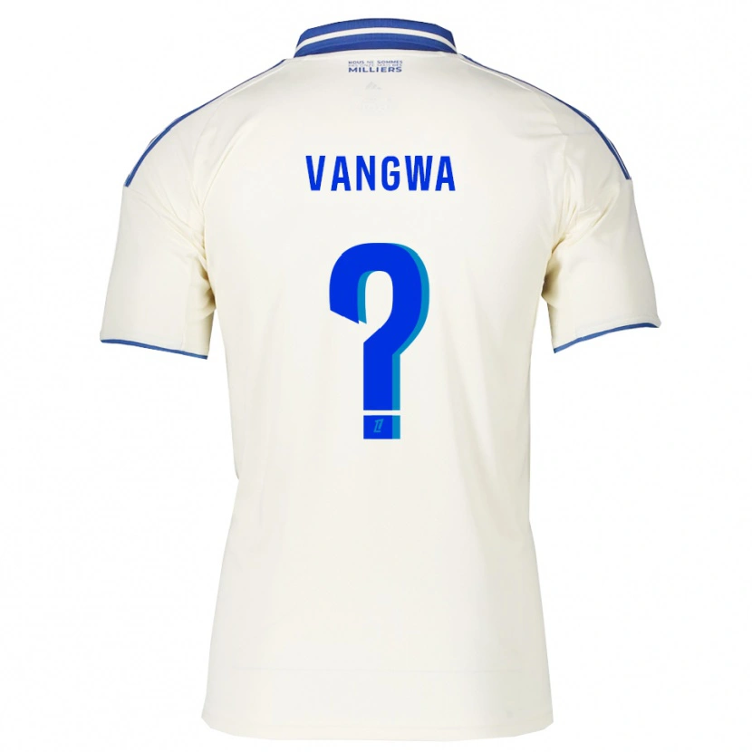 Danxen Kinderen Jilva Vangwa #0 Champagne Blauw Uitshirt Uittenue 2025/26 T-Shirt België