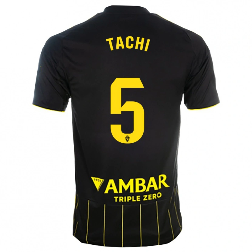 Danxen Kinderen Tachi #5 Zwart Geel Uitshirt Uittenue 2025/26 T-Shirt België