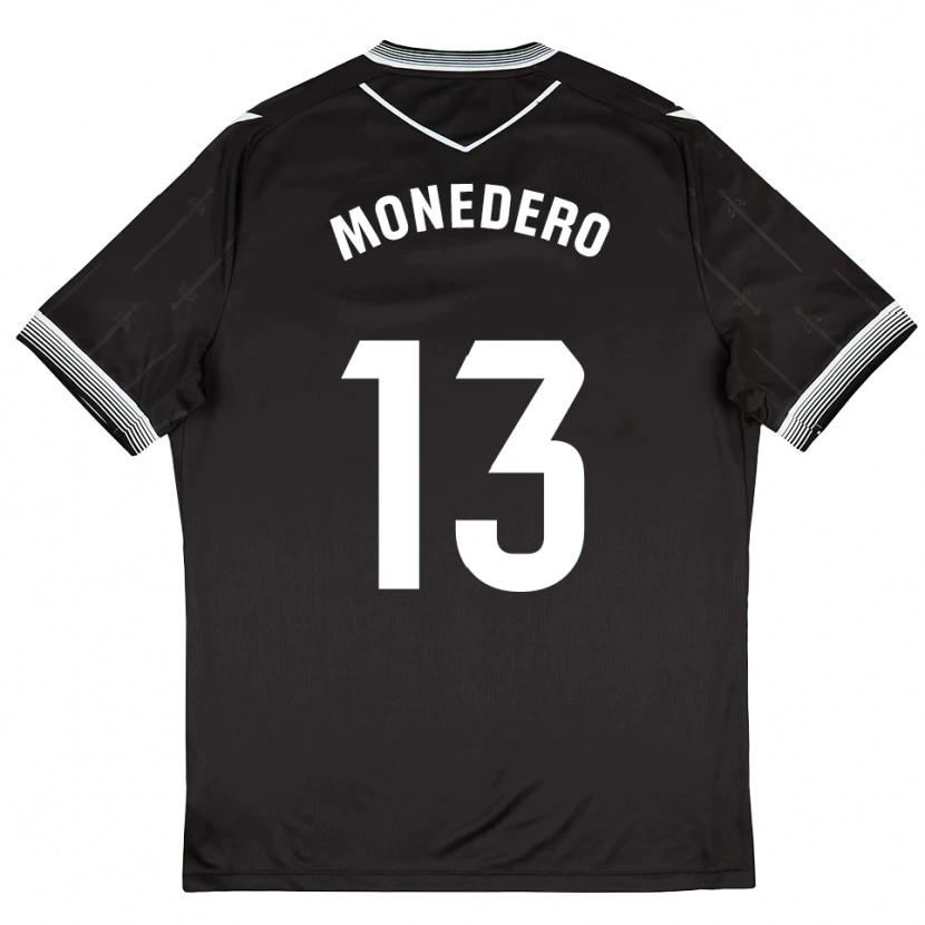 Danxen Kinderen Marc Monedero #13 Zwart Wit Uitshirt Uittenue 2025/26 T-Shirt België