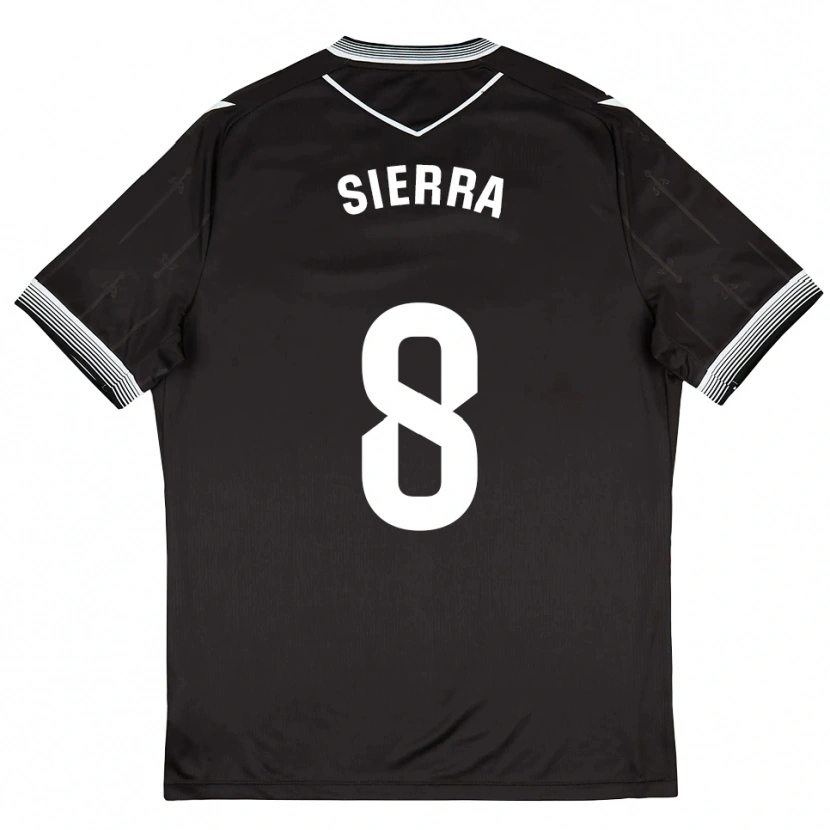 Danxen Kinderen Grego Sierra #8 Zwart Wit Uitshirt Uittenue 2025/26 T-Shirt België