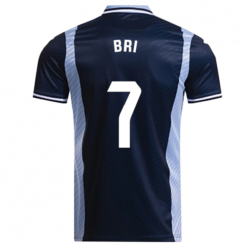 Danxen Kinderen Diego Bri #7 Marineblauw Hemelsblauw Uitshirt Uittenue 2025/26 T-Shirt België