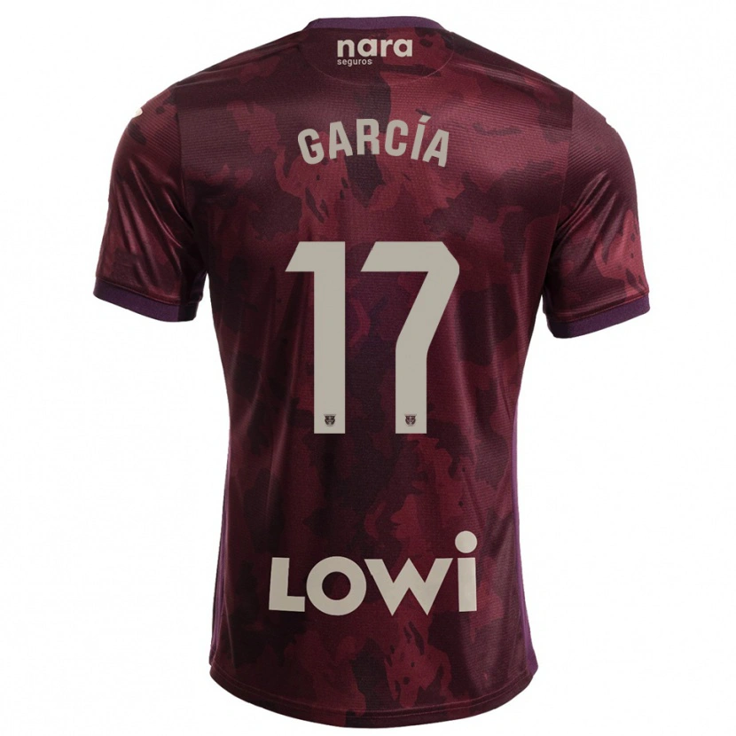 Danxen Kinderen Naim García #17 Bordeaux Wit Uitshirt Uittenue 2025/26 T-Shirt België