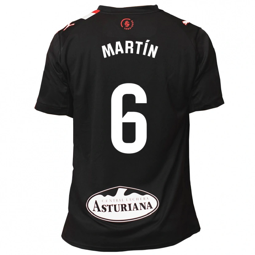Danxen Kinderen Nacho Martín #6 Zwart Wit Uitshirt Uittenue 2025/26 T-Shirt België