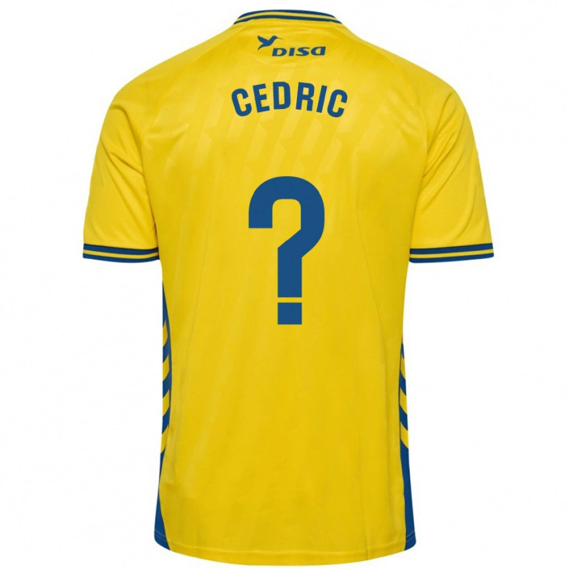 Danxen Heren Iván Cédric #0 Geel Blauw Thuisshirt Thuistenue 2025/26 T-Shirt België