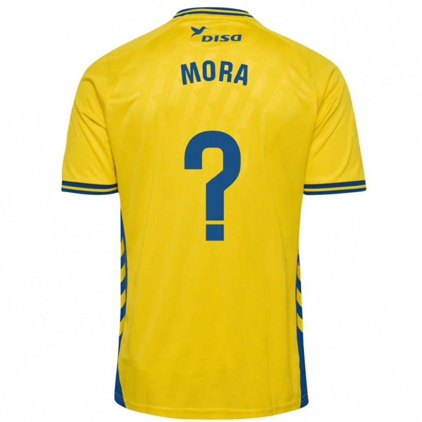 Danxen Heren Israel Mora #0 Geel Blauw Thuisshirt Thuistenue 2025/26 T-Shirt België