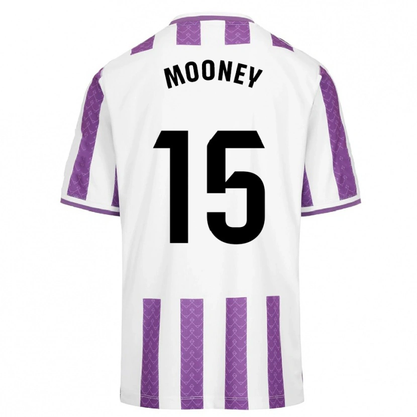 Danxen Heren Fionn Mooney #15 Paars Wit Thuisshirt Thuistenue 2025/26 T-Shirt België