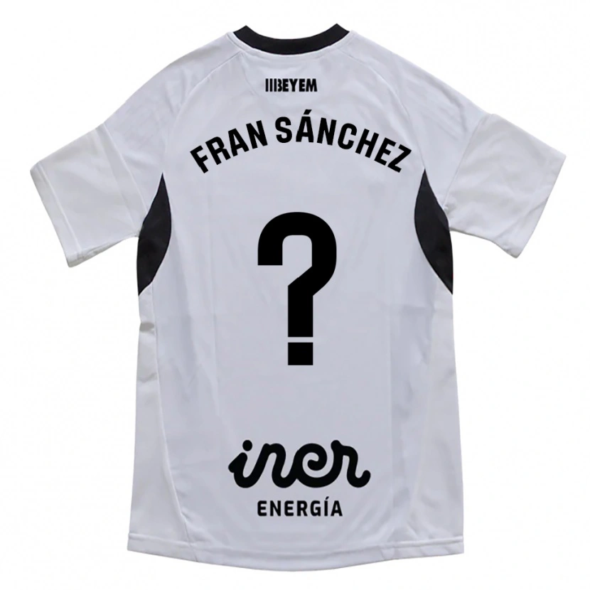 Danxen Heren Fran Sánchez #0 Wit Paars Thuisshirt Thuistenue 2025/26 T-Shirt België