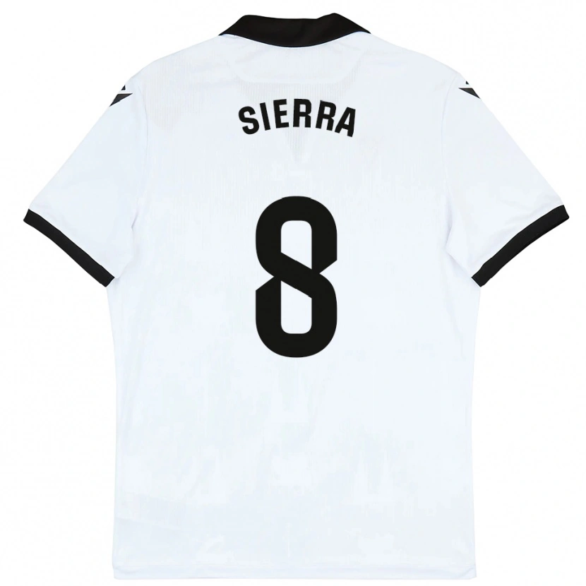 Danxen Heren Grego Sierra #8 Wit Zwart Thuisshirt Thuistenue 2025/26 T-Shirt België