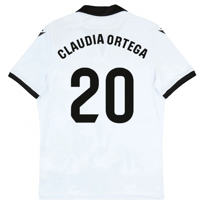 Danxen Heren Claudia Ortega #20 Wit Zwart Thuisshirt Thuistenue 2025/26 T-Shirt België