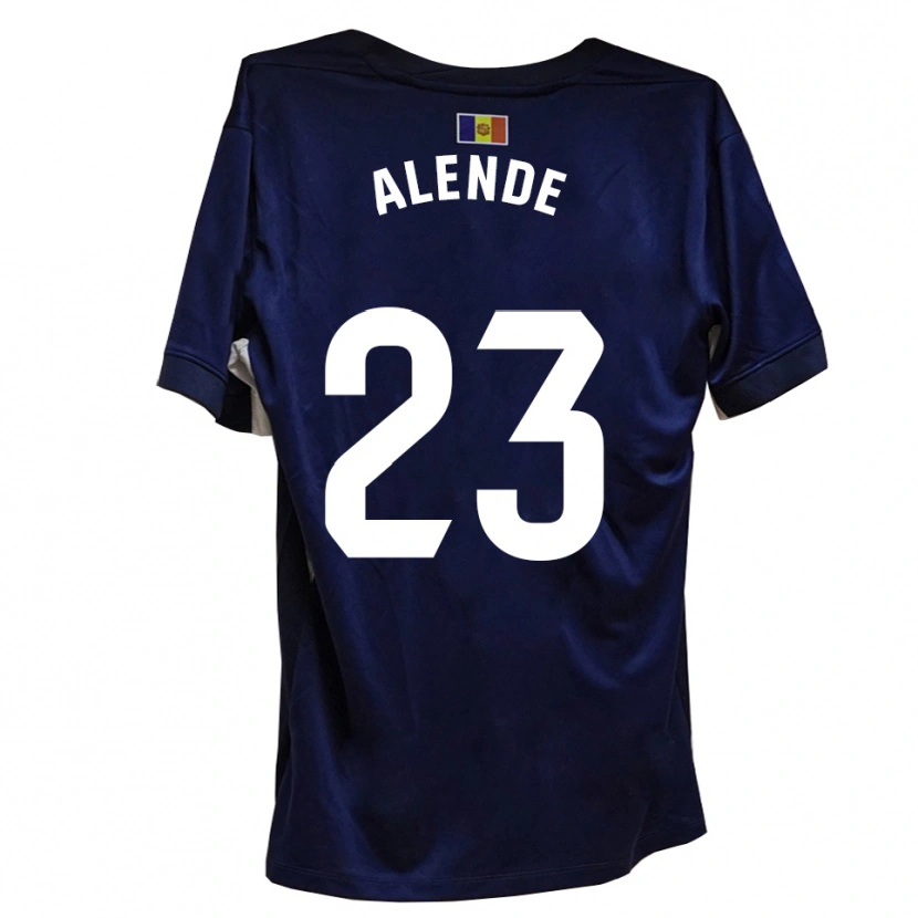 Danxen Heren Diego Alende #23 Marineblauw Wit Thuisshirt Thuistenue 2025/26 T-Shirt België