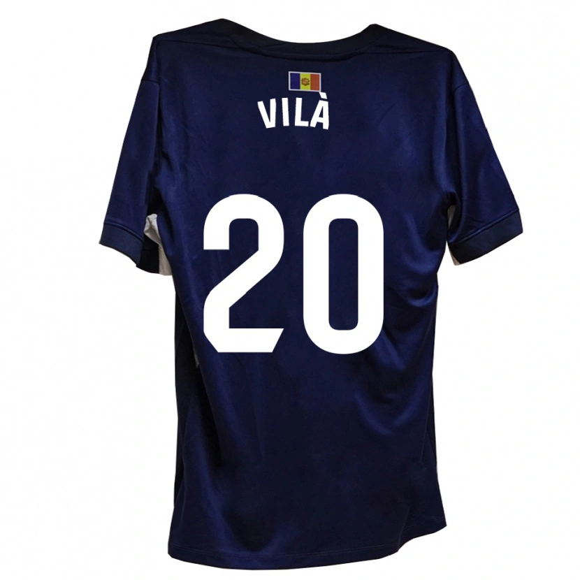 Danxen Heren Martí Vilà #20 Marineblauw Wit Thuisshirt Thuistenue 2025/26 T-Shirt België