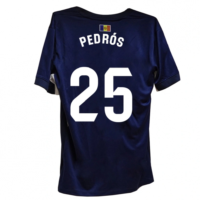 Danxen Heren Isaac Pedrós #25 Marineblauw Wit Thuisshirt Thuistenue 2025/26 T-Shirt België