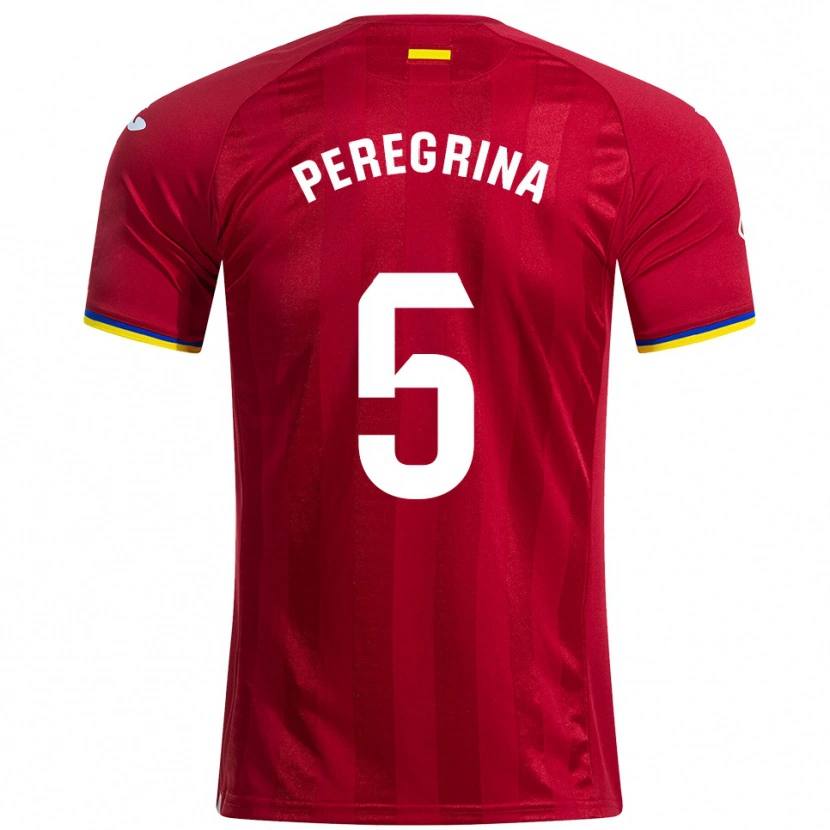 Danxen Heren Álvaro Peregrina #5 Rood Geel Blauw Uitshirt Uittenue 2025/26 T-Shirt België