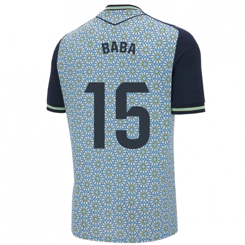 Danxen Heren Iddrisu Baba #15 Blauw Marineblauw Uitshirt Uittenue 2025/26 T-Shirt België