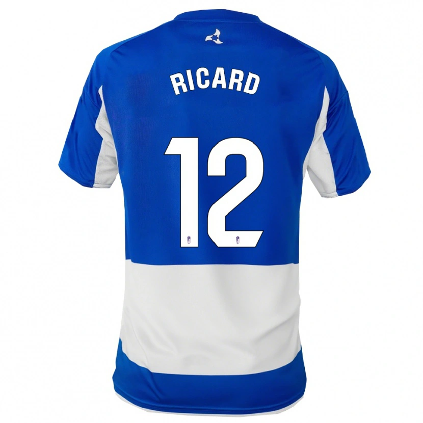 Danxen Heren Ricard Sanchez #12 Blauw Wit Uitshirt Uittenue 2025/26 T-Shirt België