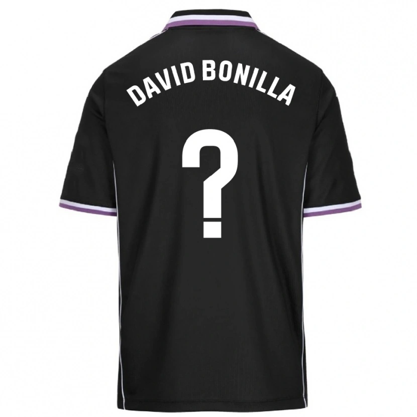 Danxen Heren Juan David Bonilla #0 Paars Zwart Uitshirt Uittenue 2025/26 T-Shirt België