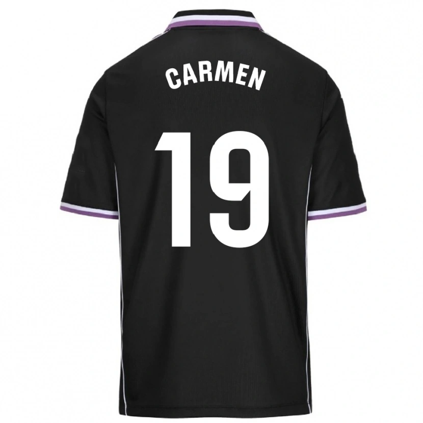 Danxen Heren Carmen García Morquecho #19 Paars Zwart Uitshirt Uittenue 2025/26 T-Shirt België