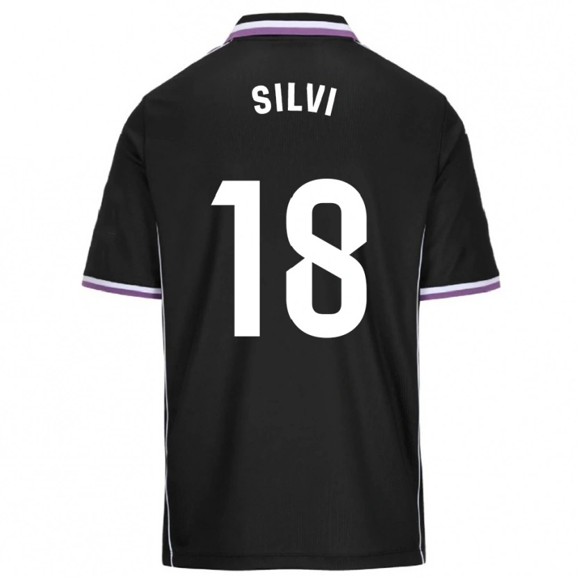 Danxen Heren Silvia Fernandez Pocero #18 Paars Zwart Uitshirt Uittenue 2025/26 T-Shirt België
