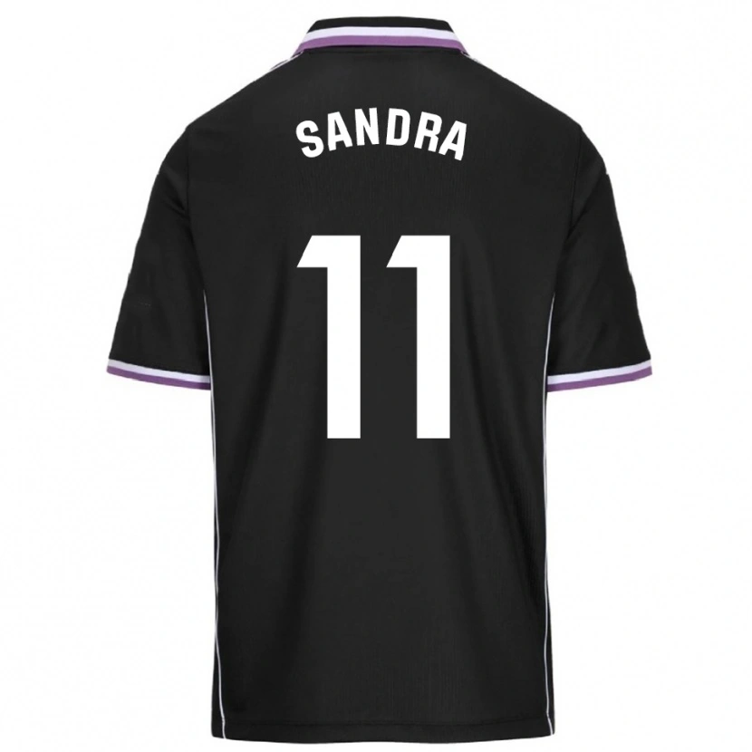 Danxen Heren Sandra Luengo González #11 Paars Zwart Uitshirt Uittenue 2025/26 T-Shirt België
