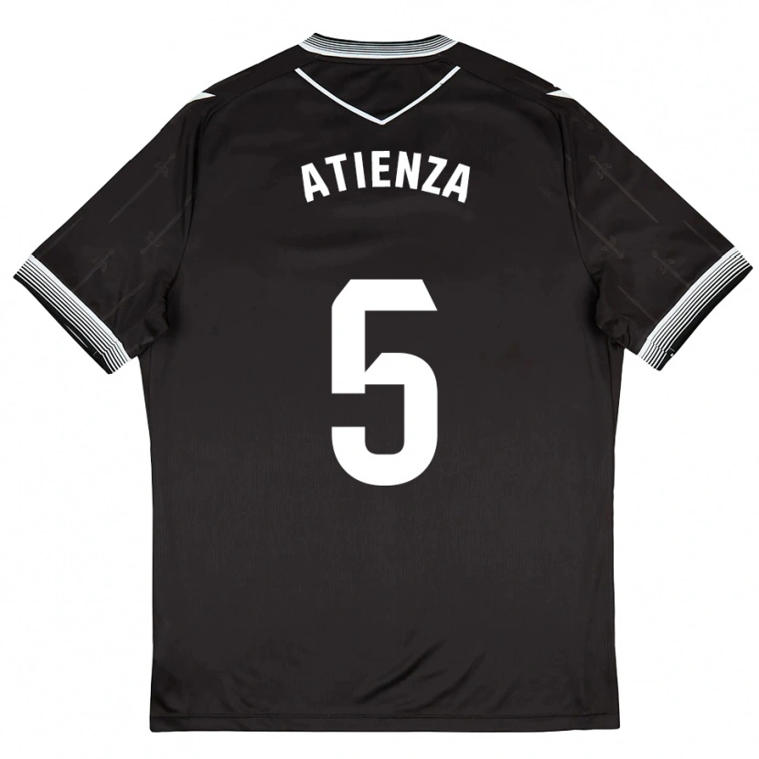 Danxen Heren Miguel Atienza #5 Zwart Wit Uitshirt Uittenue 2025/26 T-Shirt België