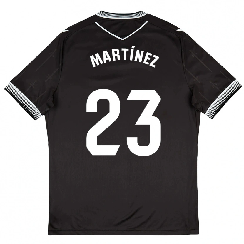 Danxen Heren Jan Martínez #23 Zwart Wit Uitshirt Uittenue 2025/26 T-Shirt België