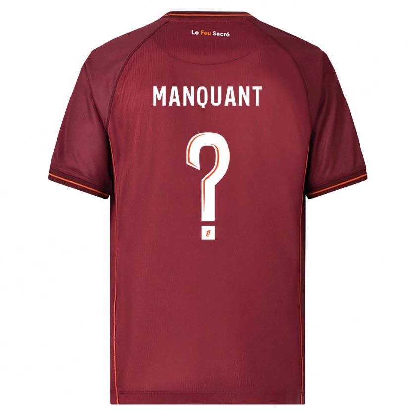Danxen Dames Joris Manquant #0 Bordeaux Wit Thuisshirt Thuistenue 2025/26 T-Shirt België