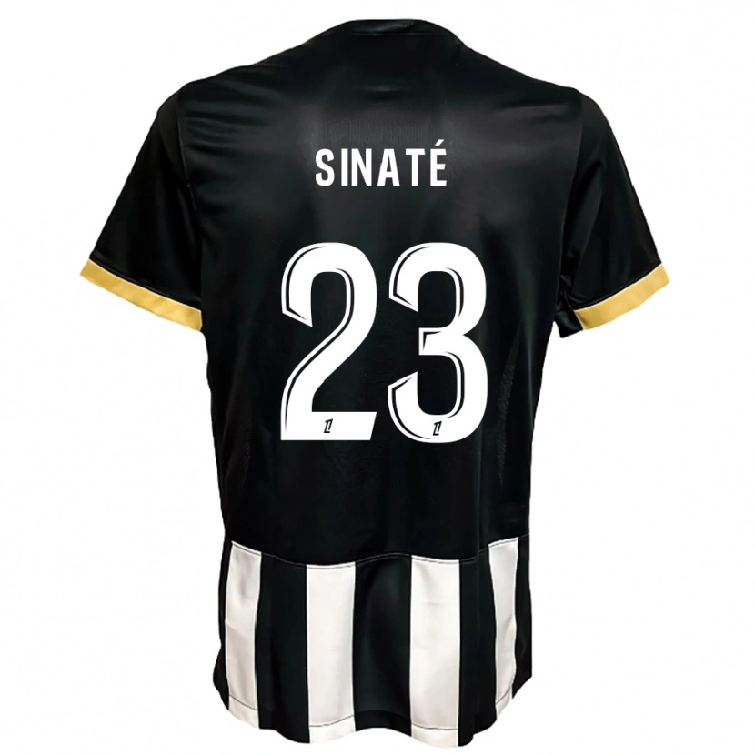 Danxen Dames Dan Sinaté #23 Zwart Wit Thuisshirt Thuistenue 2025/26 T-Shirt België