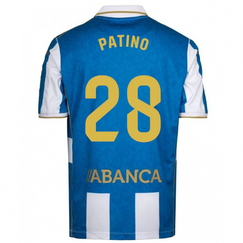 Danxen Dames Charlie Patiño #28 Wit Blauw Thuisshirt Thuistenue 2025/26 T-Shirt België