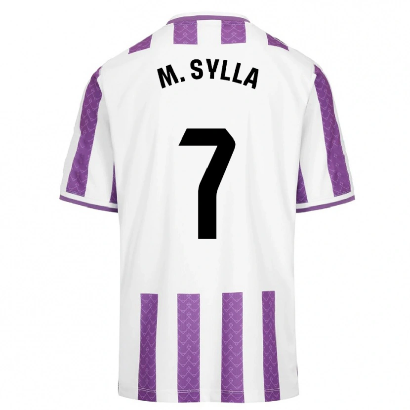 Danxen Dames Mamadou Sylla #7 Paars Wit Thuisshirt Thuistenue 2025/26 T-Shirt België