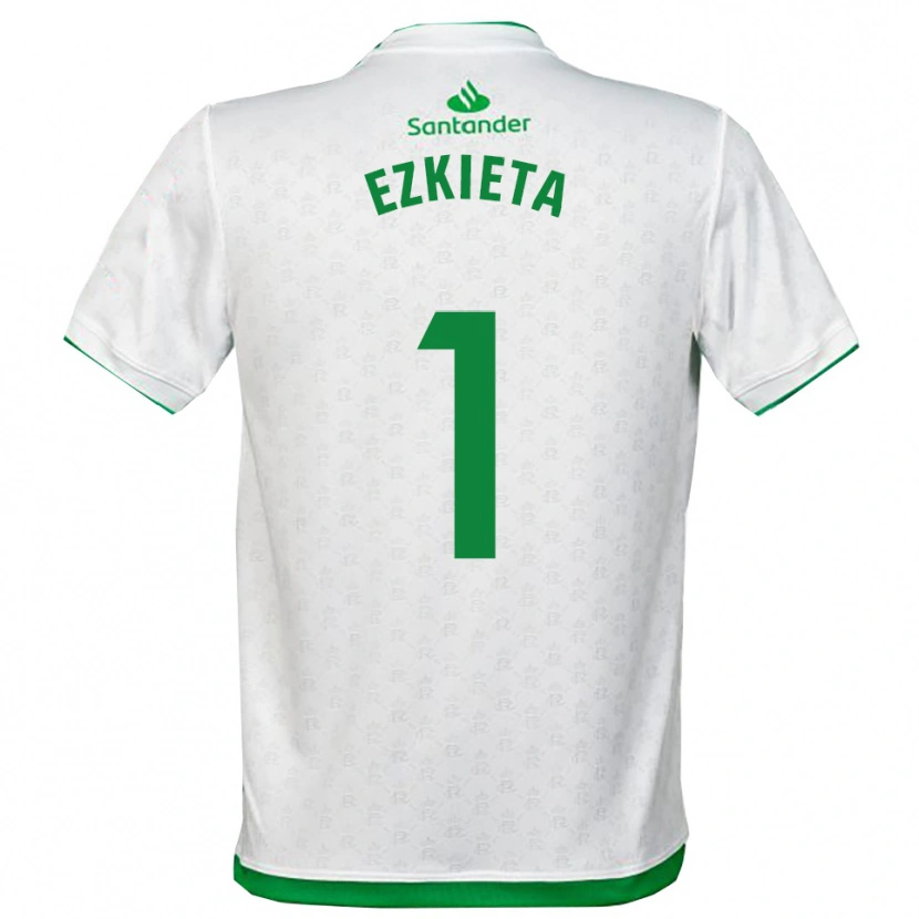 Danxen Dames Jokin Ezkieta #1 Groen Wit Thuisshirt Thuistenue 2025/26 T-Shirt België