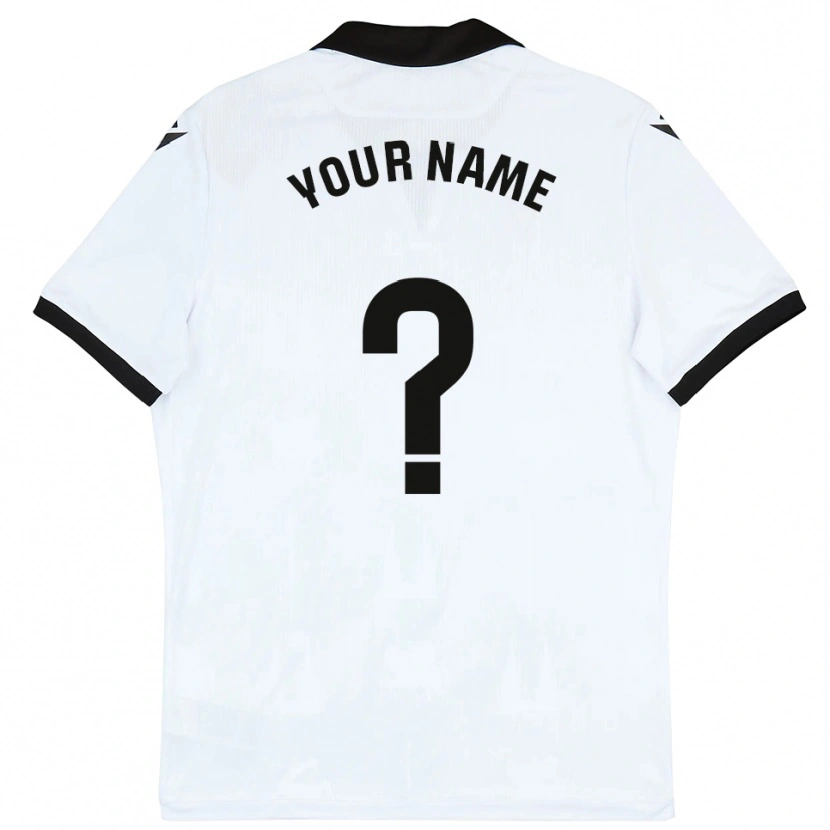 Danxen Dames Uw Naam #0 Wit Zwart Thuisshirt Thuistenue 2025/26 T-Shirt België