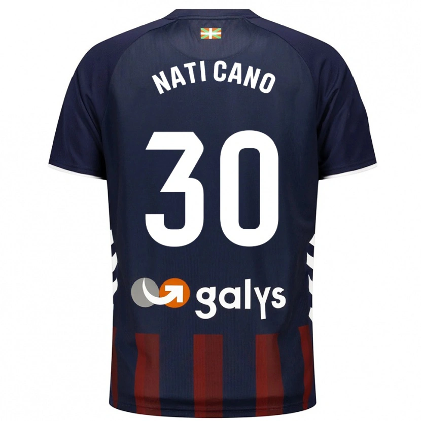 Danxen Dames Natividad Cano Cabello #30 Marineblauw Rood Thuisshirt Thuistenue 2025/26 T-Shirt België