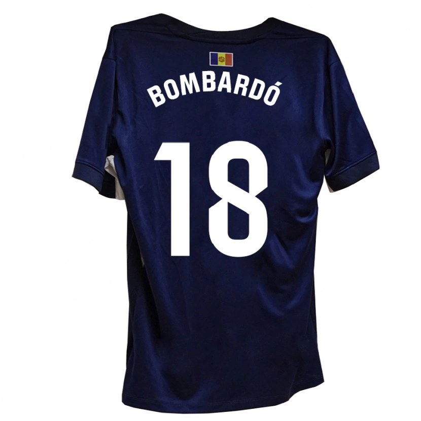 Danxen Dames Marc Bombardó #18 Marineblauw Wit Thuisshirt Thuistenue 2025/26 T-Shirt België