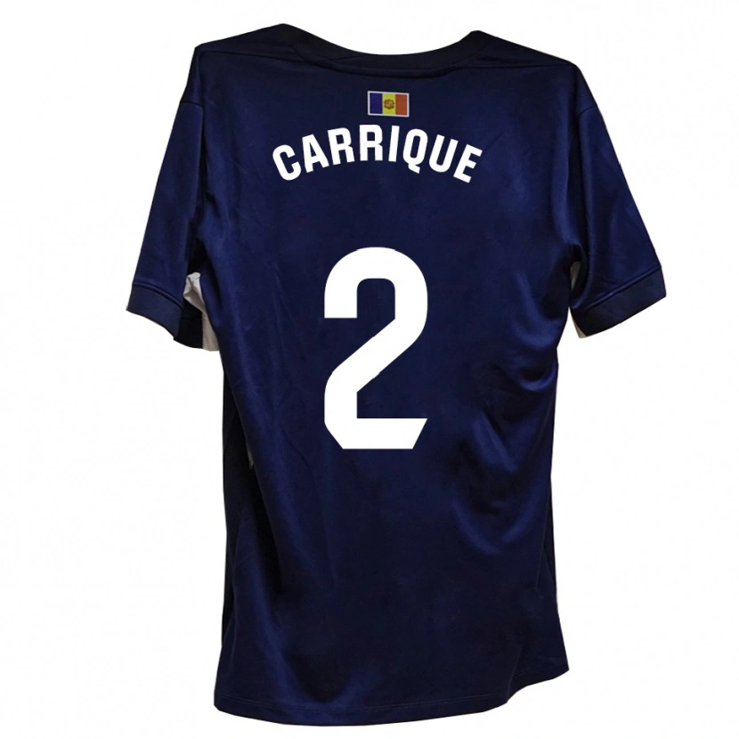 Danxen Dames Thomas Carrique #2 Marineblauw Wit Thuisshirt Thuistenue 2025/26 T-Shirt België